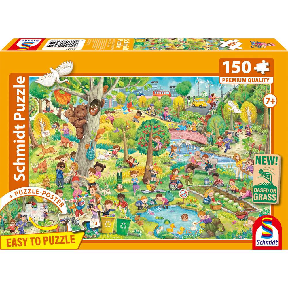 Produktabbildung Schmidt Spiele Puzzle Spiel Spaß und Umweltschutz