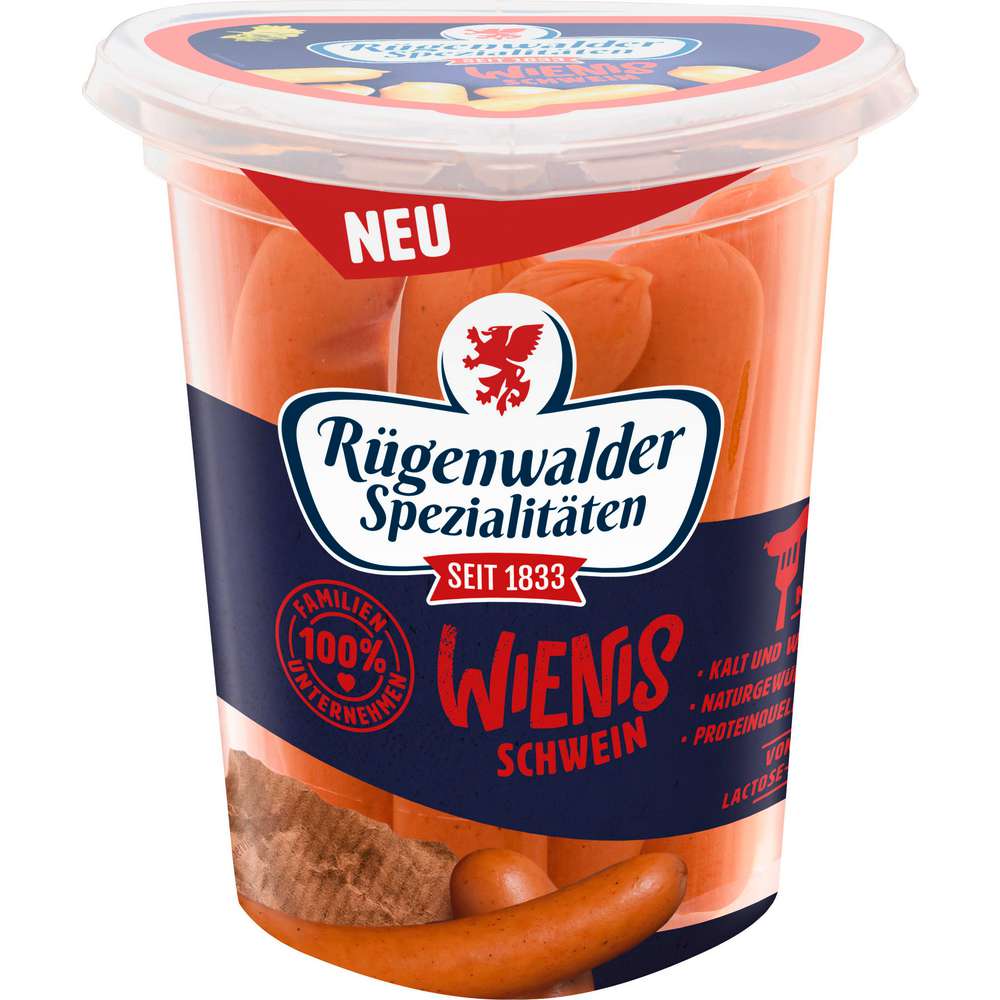 Produktabbildung Rügenwalder Mühle Wienis Schwein