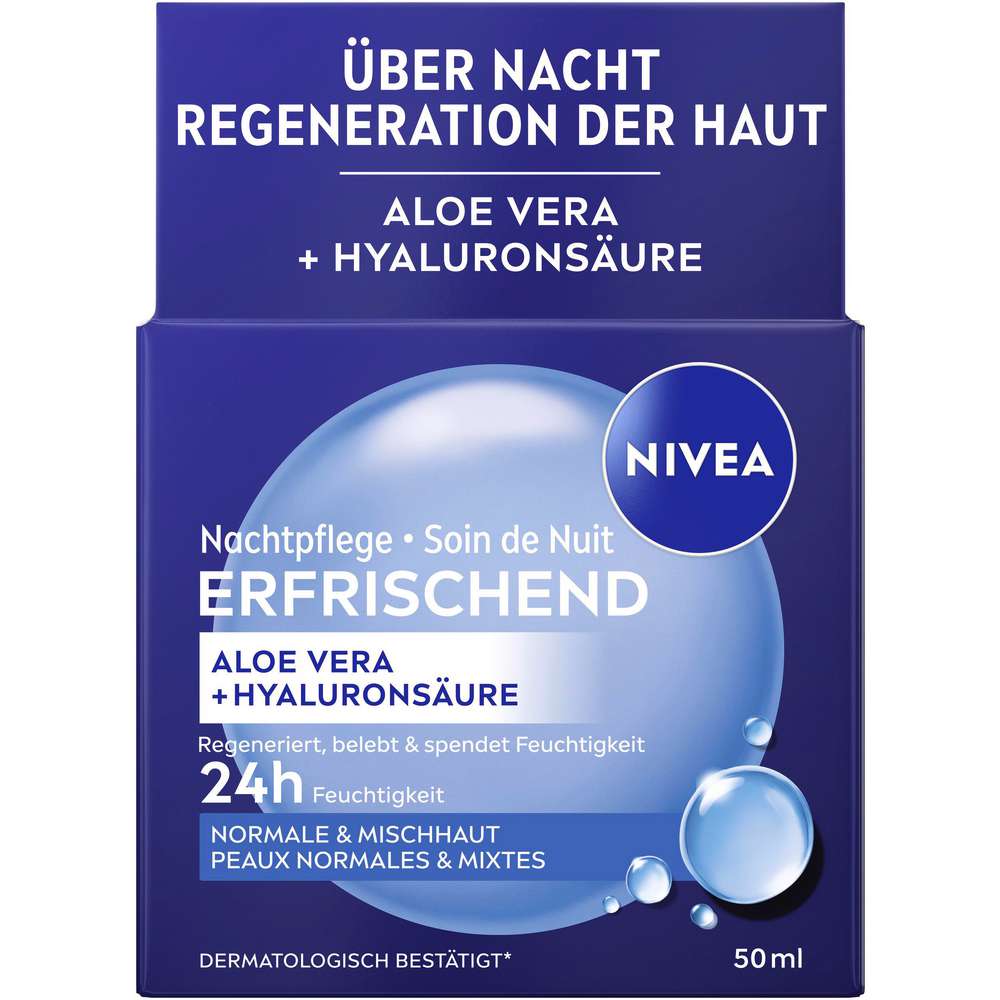 Produktabbildung Nivea Nachtpflege Erfrischend