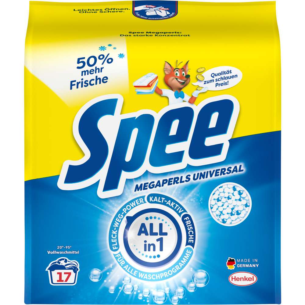 Produktabbildung Spee Universal-Waschmittel Megaperls
