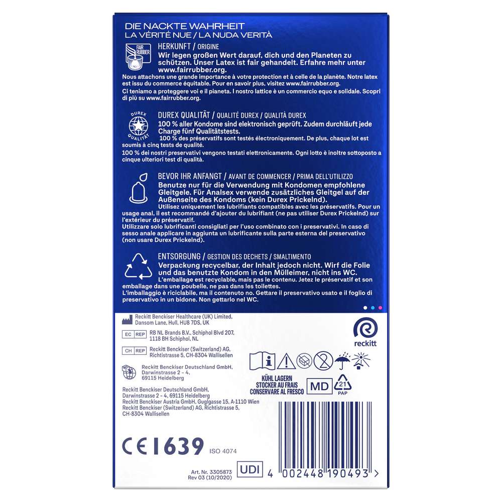 Produktabbildung Durex Kondome Intense Orgasmic