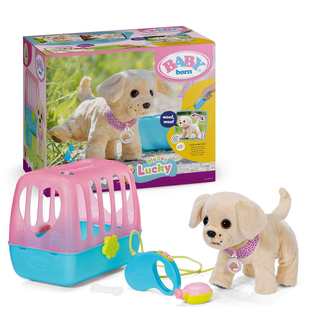 Produktabbildung Zapf Creation BABY born Mein Hund Lucky mit Box