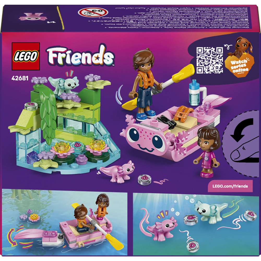 Produktabbildung Lego LEGO Friends Axolotl-Abenteuerboot 42681