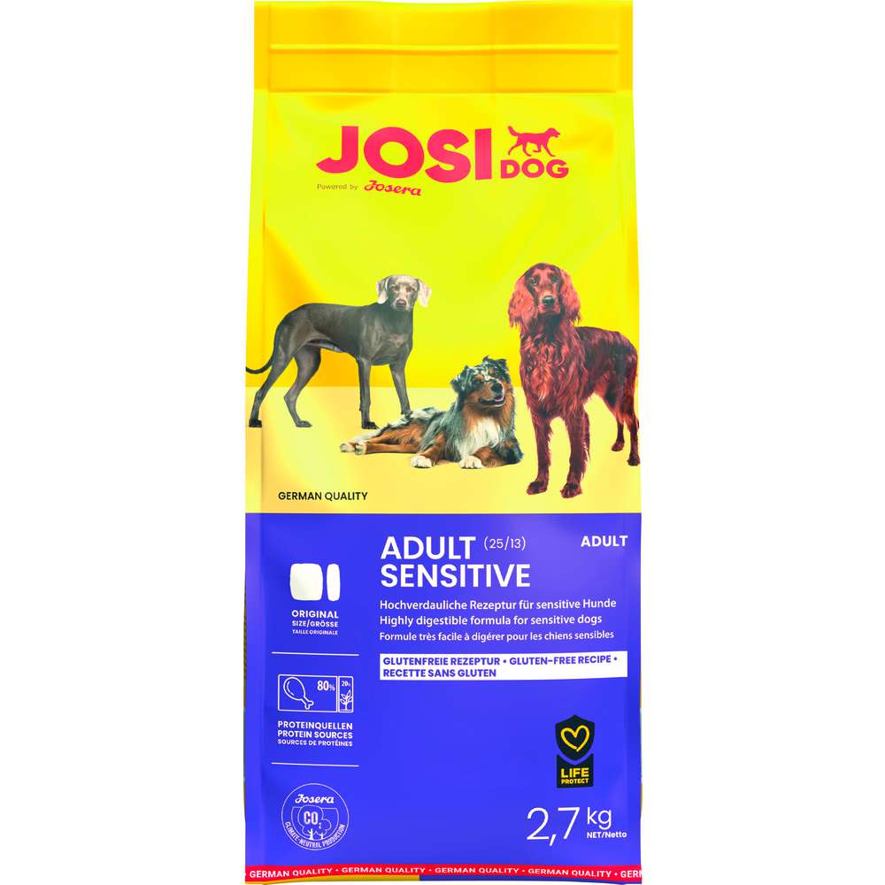 Produktabbildung JosiDog Hunde-Trockenfutter Adult, Sensitiv
