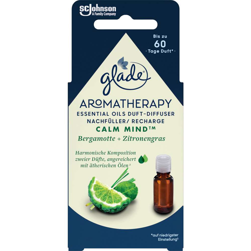 Produktabbildung Glade Duft-Diffuser Aromatherapy Nachfüller, Calm Mind