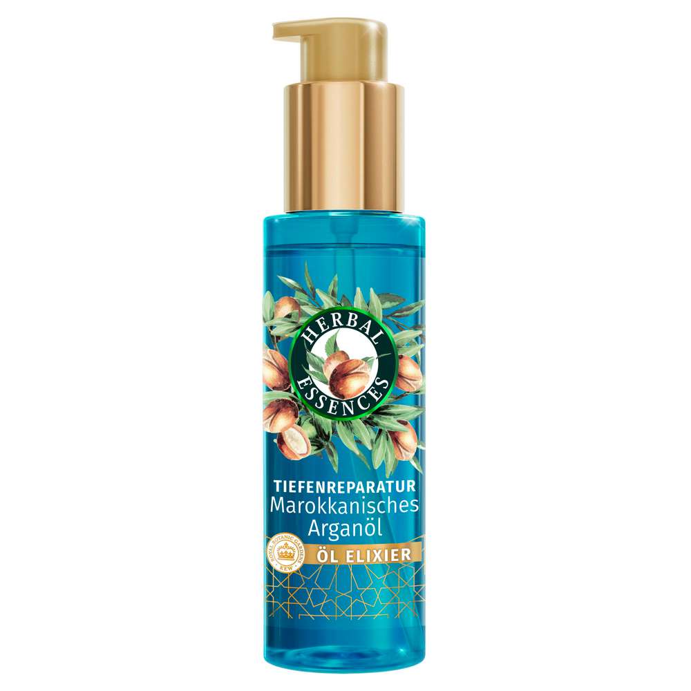 Produktabbildung Herbal Essences Haarkur Öl Elixier, Tiefenreparatur Marokkanisches Arganöl