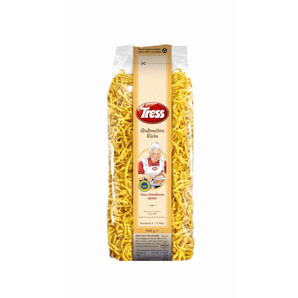 Produktabbildung Tress Schwäbische Spätzle, Großmutters Küche