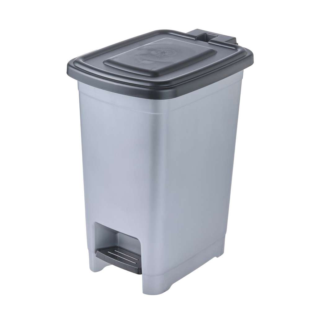 Produktabbildung Keeeper Treteimer Olaf 10l, light silver