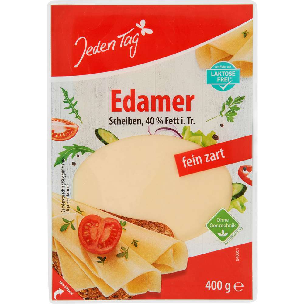 Produktabbildung Jeden Tag Käsescheiben, Edamer