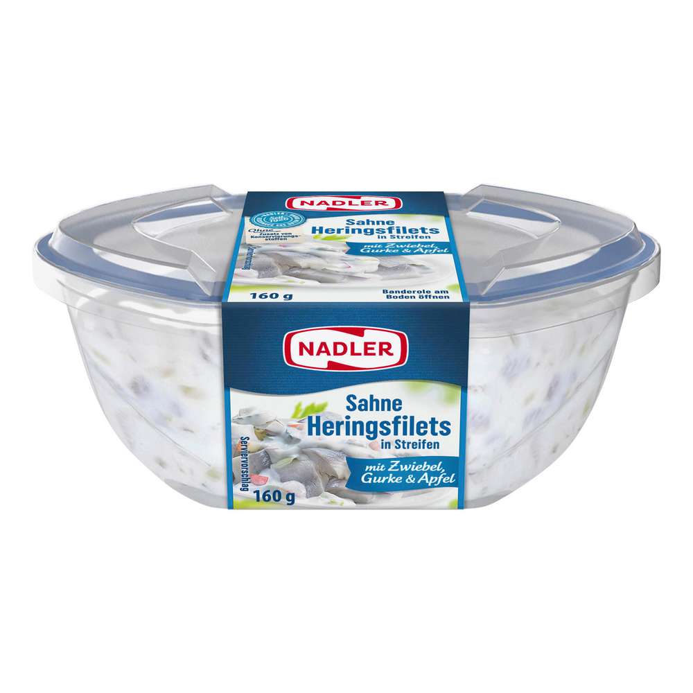 Produktabbildung Nadler Sahne Heringsfilet, Gurke/Apfel