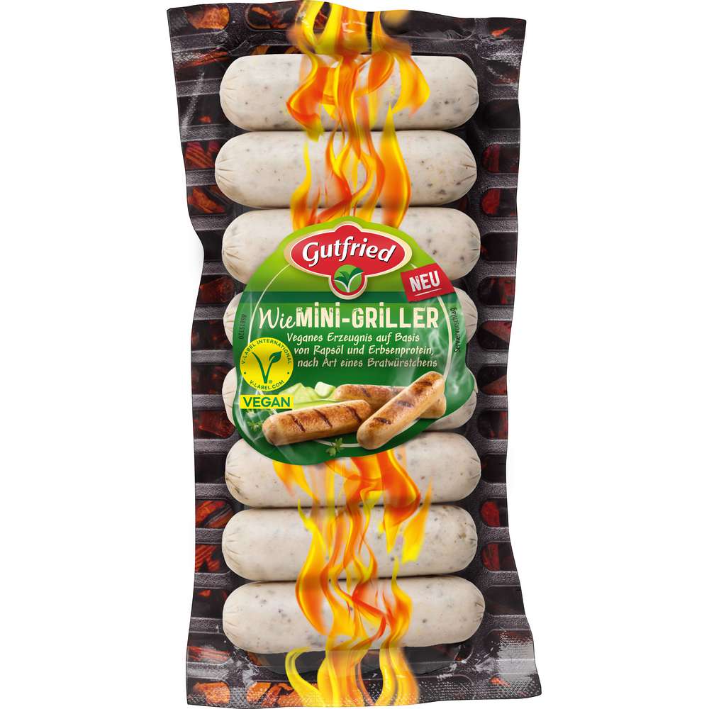 Produktabbildung Gutfried Vegane Mini-Griller
