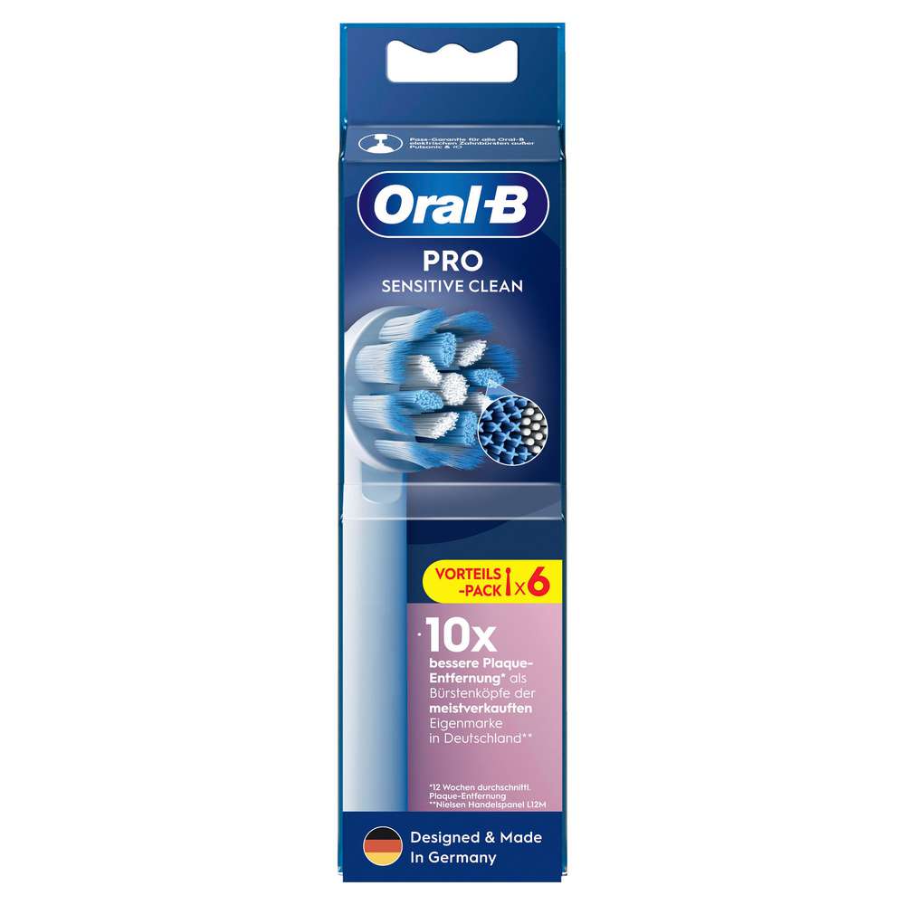 Produktabbildung Oral-B Aufsteckbürste Sensitive Clean