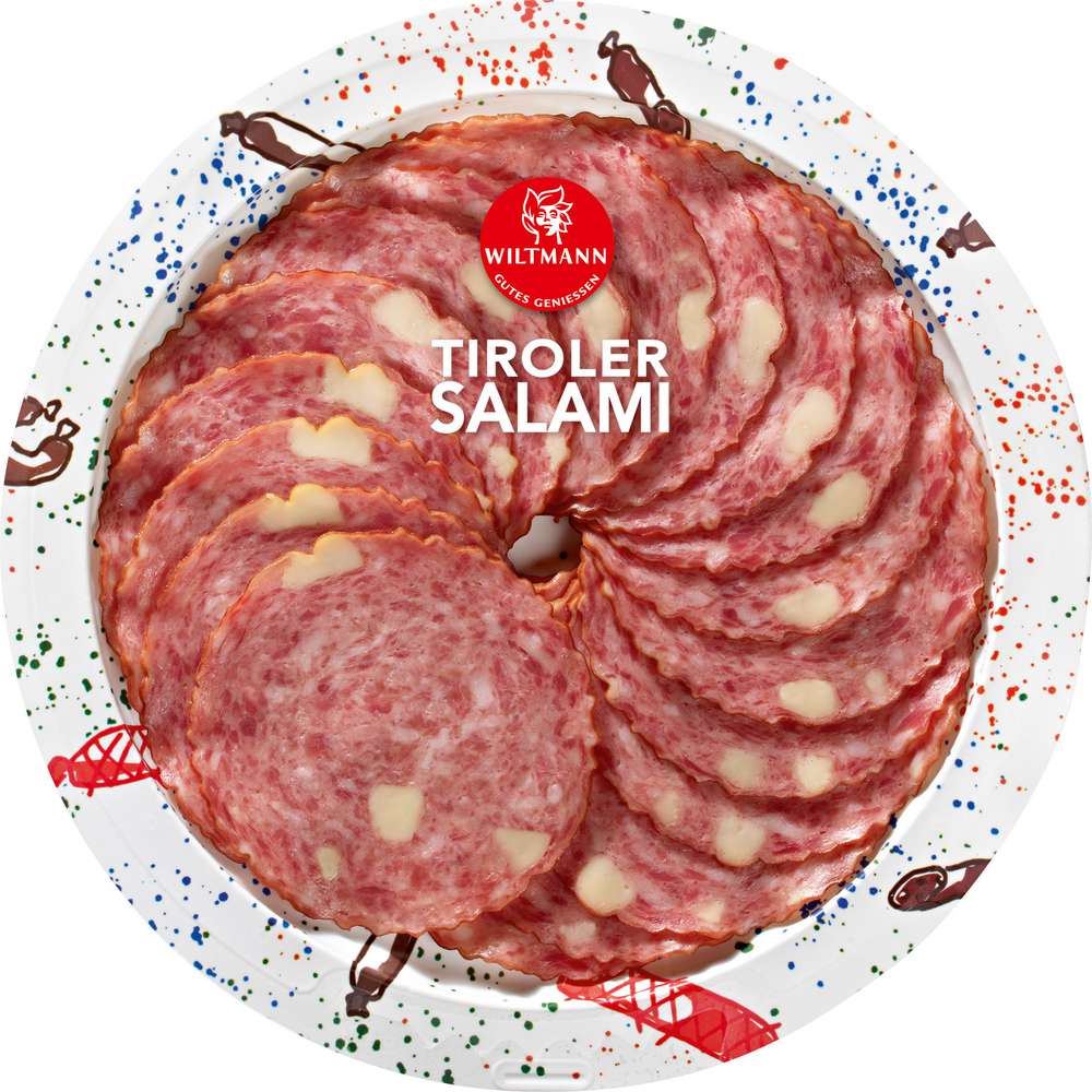 Produktabbildung Wiltmann Salami mit Tiroler Käse