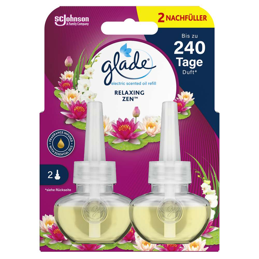 Produktabbildung Glade Duftstecker Electric Scented Oil Nachfüller, Relaxing Zen