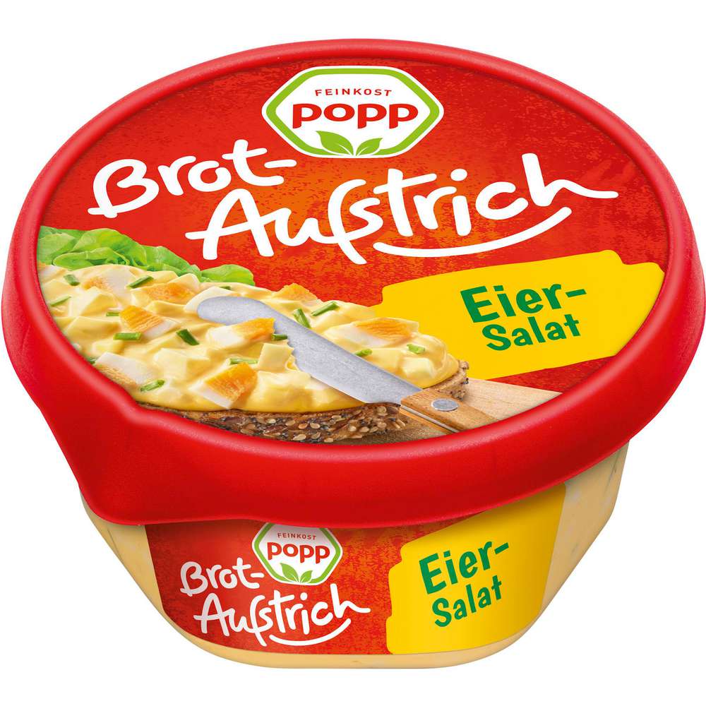Produktabbildung Popp Brotaufstrich, Eiersalat