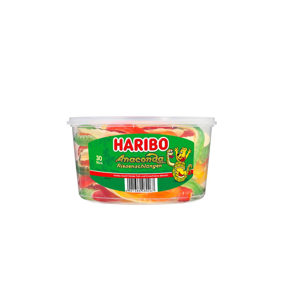 Produktabbildung Haribo Fruchtgummi Riesenschlangen