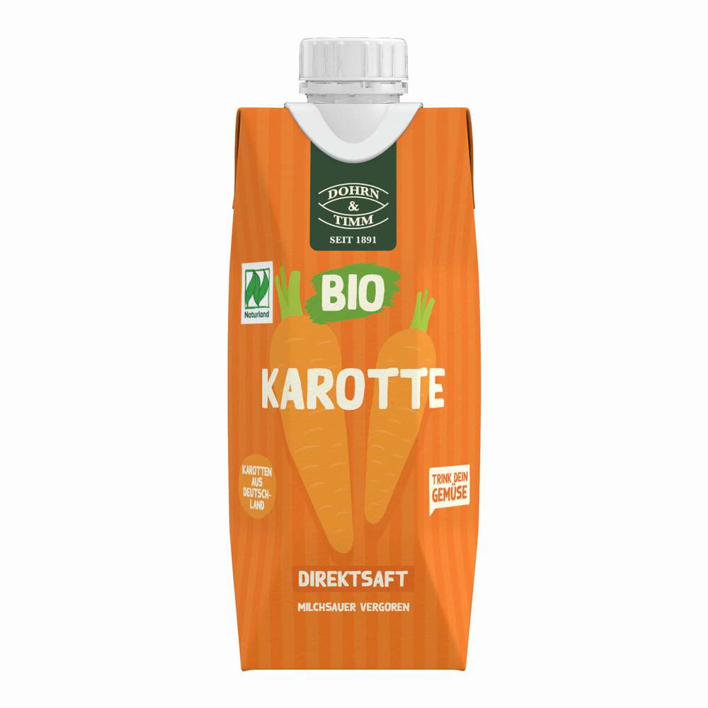 Produktabbildung Dohrn & Timm Bio Karottensaft
