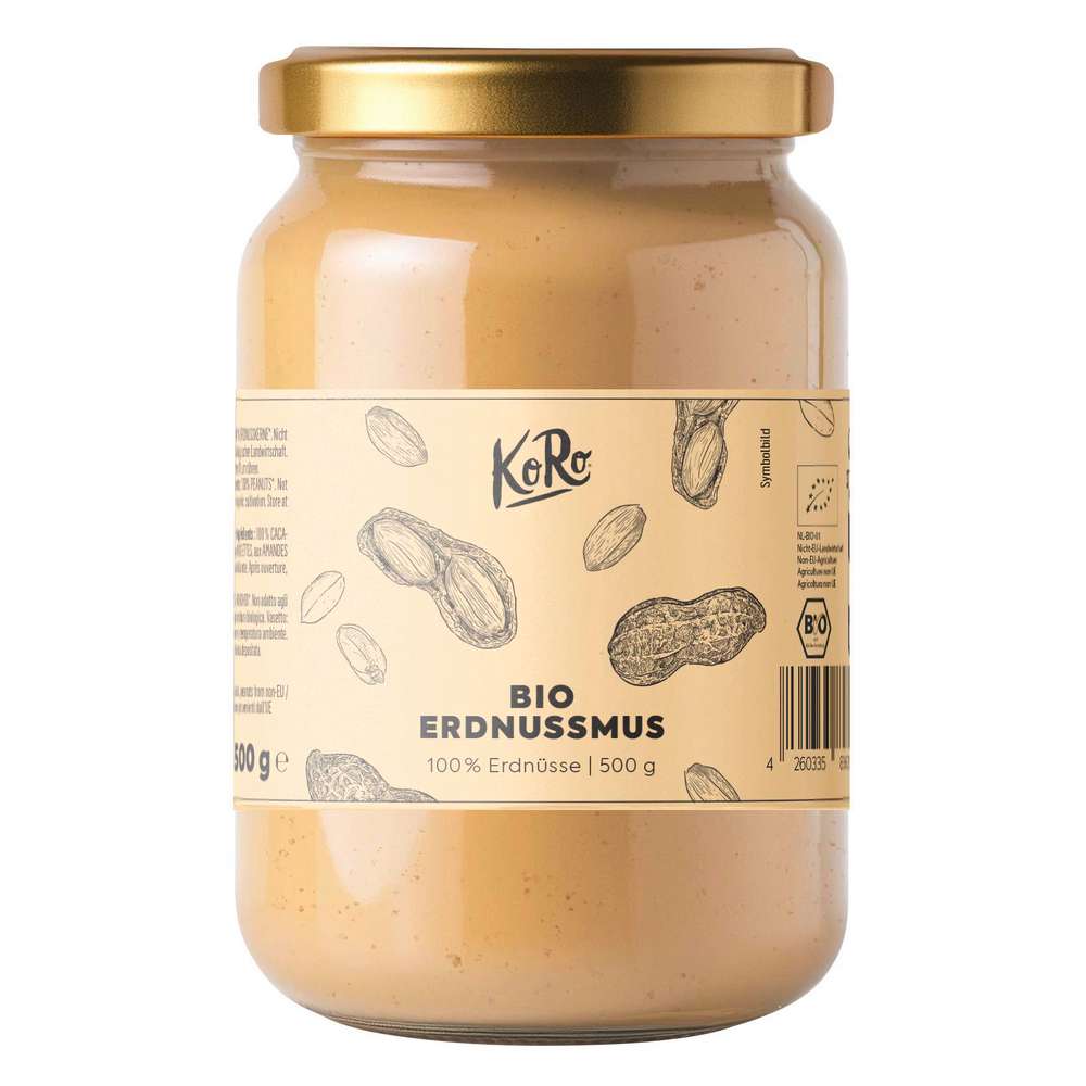 Produktabbildung KoRo Bio Erdnussmus