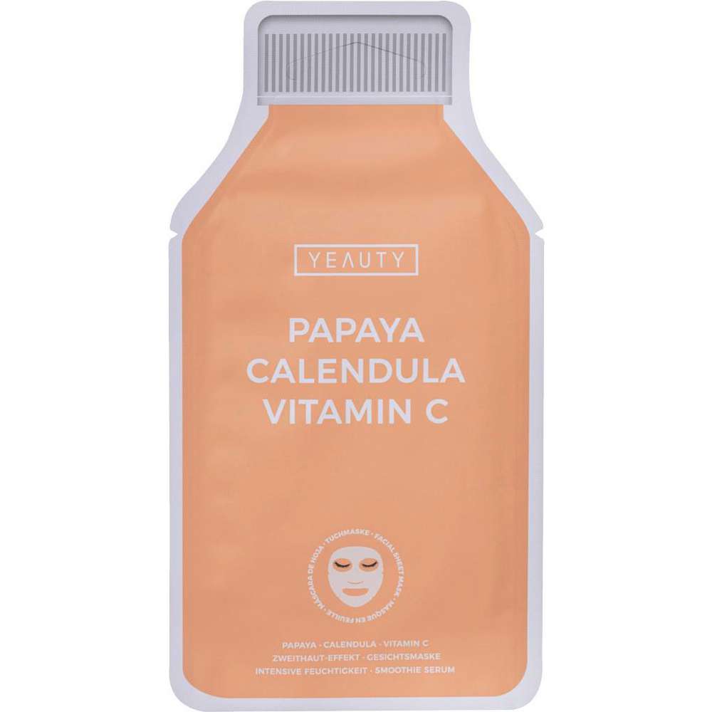 Produktabbildung Yeauty Tuchmaske, Papaya-Calendula