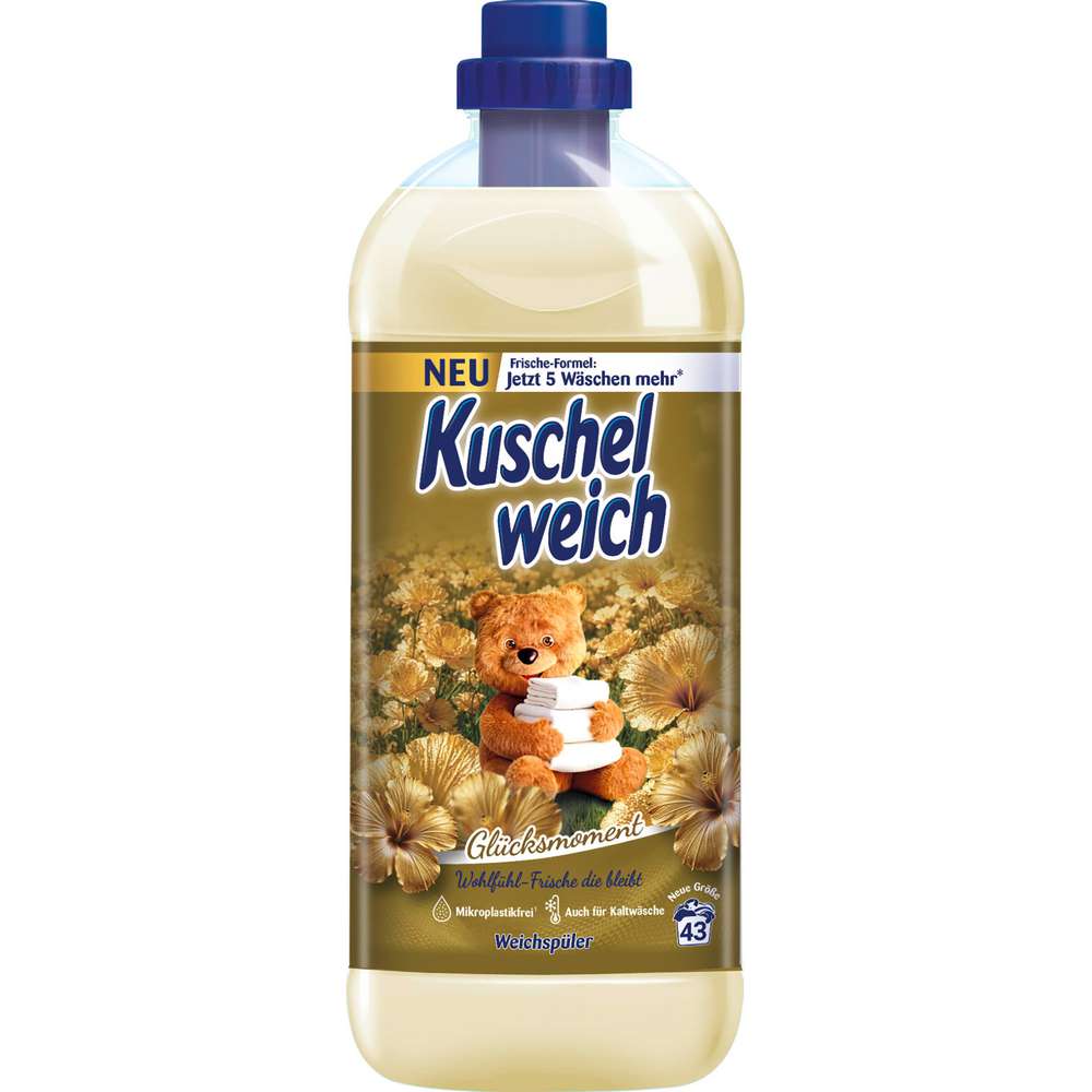 Produktabbildung Kuschelweich Weichspüler, Glücksmoment