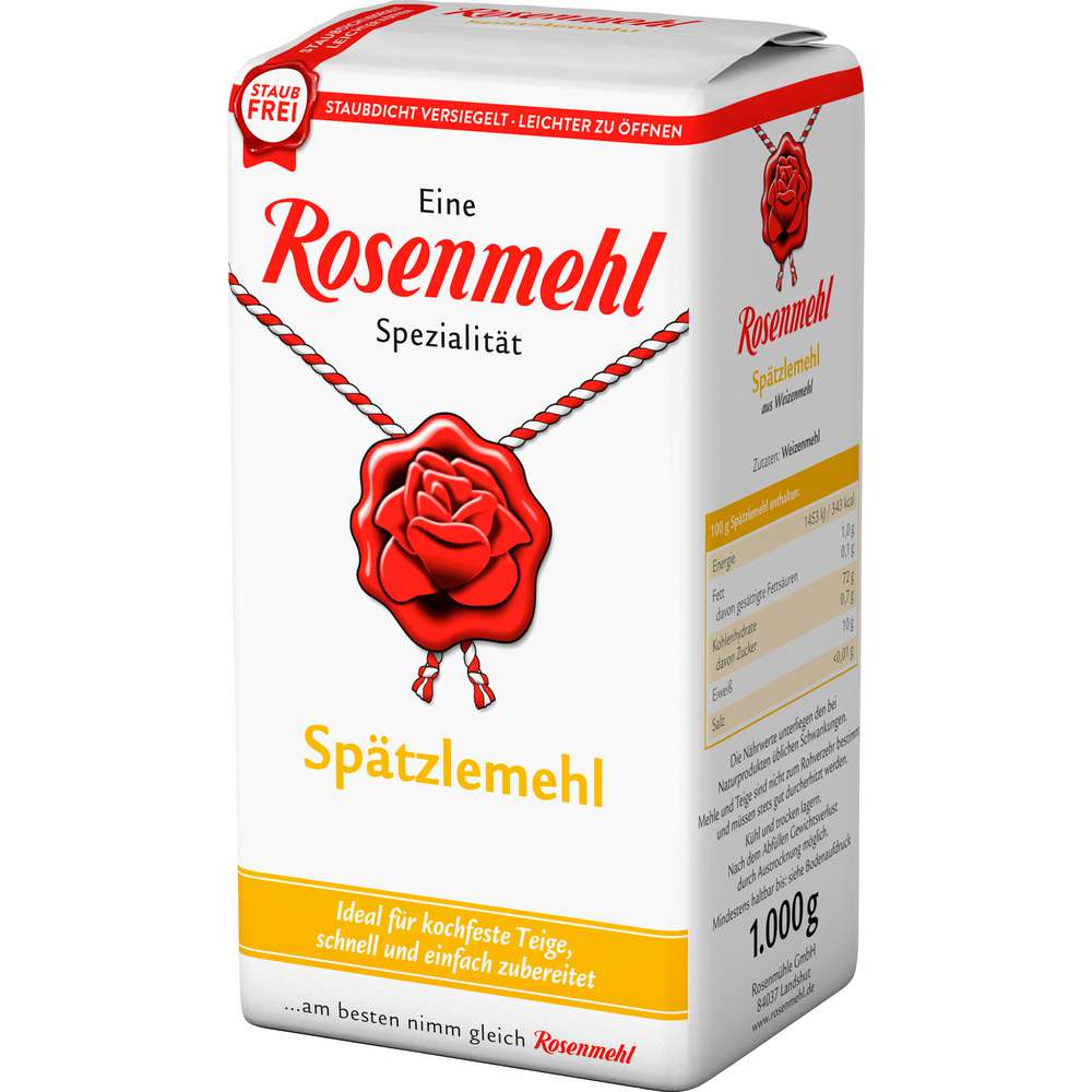 Produktabbildung Rosenmehl Spätzle Mehl