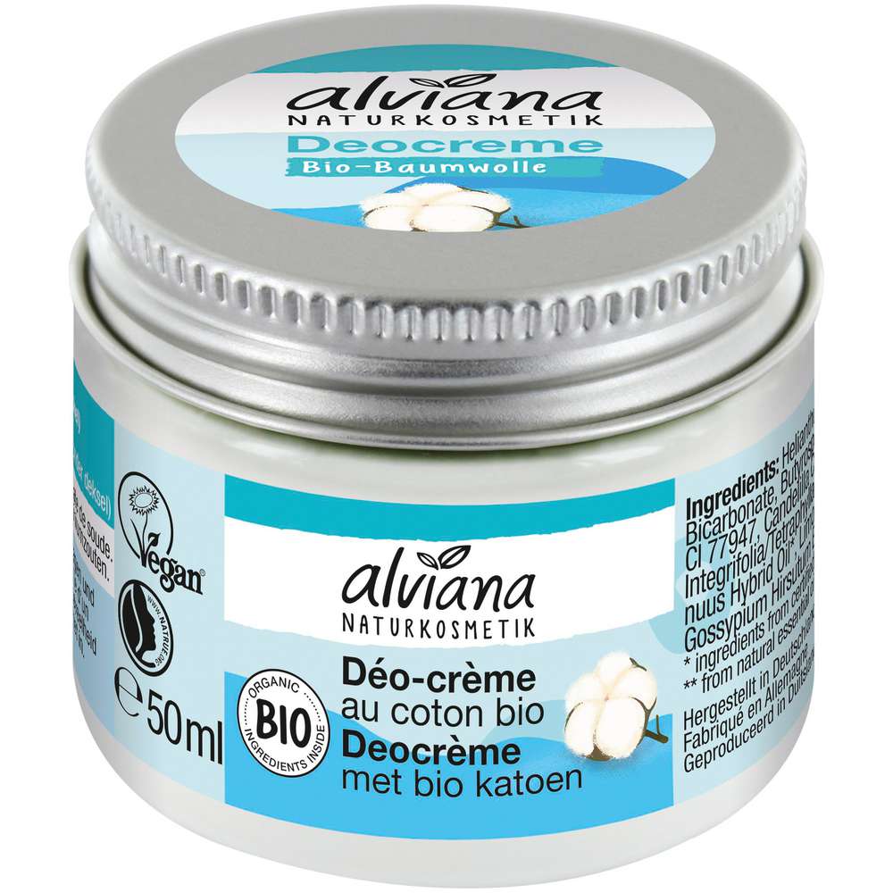 Produktabbildung Alviana Deocreme, Bio Baumwolle