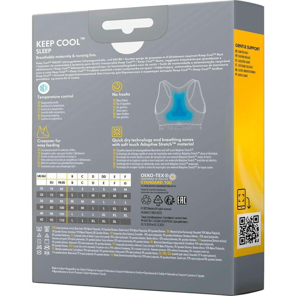 Produktabbildung Medela Schlaf-Bustier weiß Gr. XL