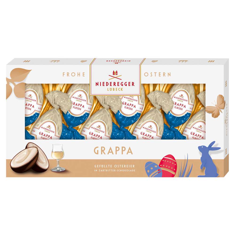Produktabbildung Niederegger Pralinen Eier Grappa