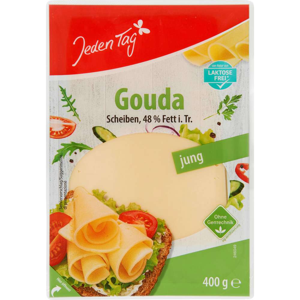 Produktabbildung Jeden Tag Käsescheiben, Gouda