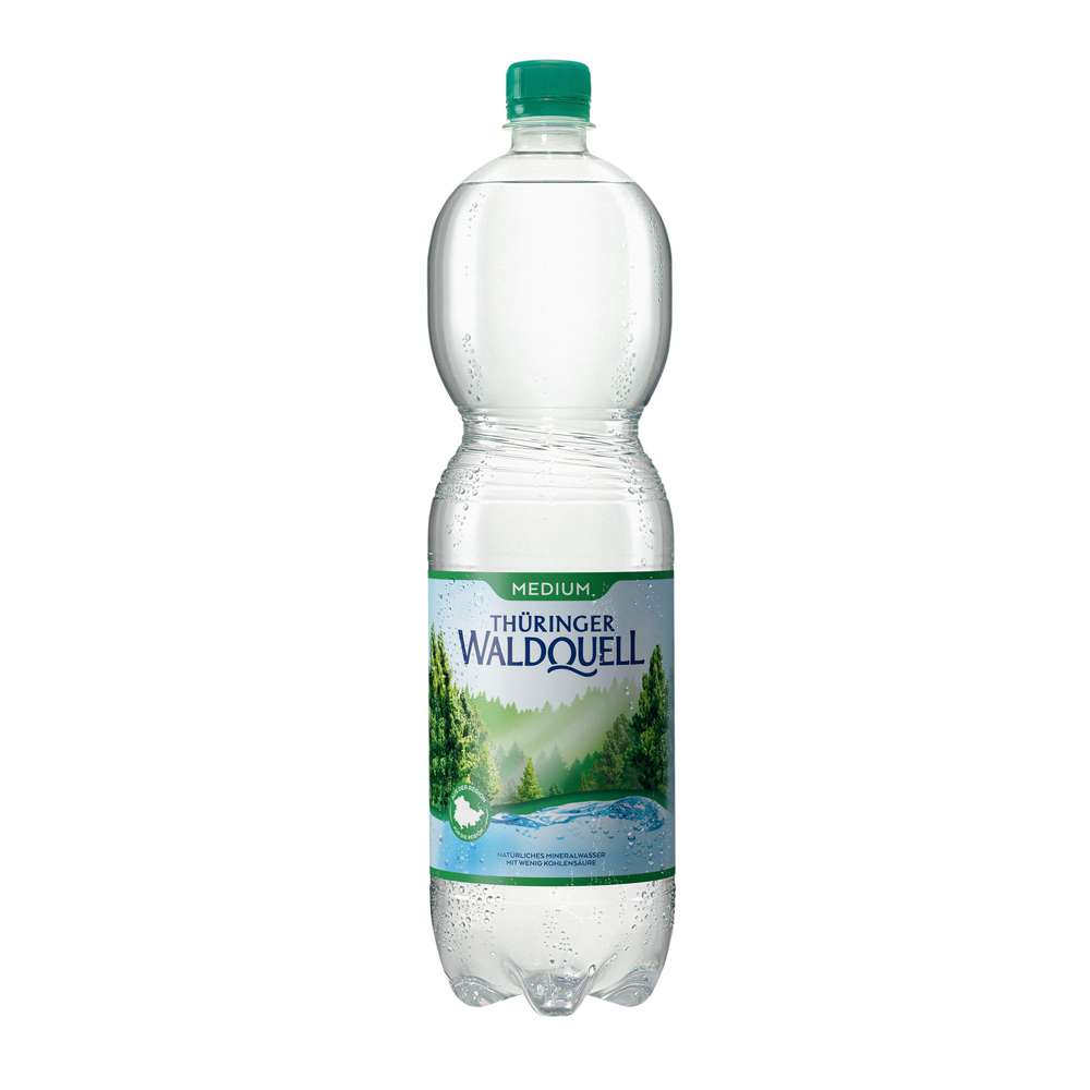 Produktabbildung Thüringer Waldquell Mineralwasser, Medium