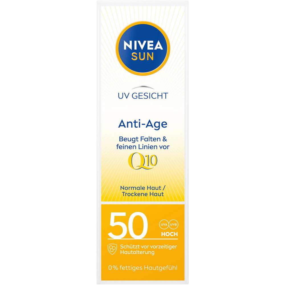 Produktabbildung Nivea Gesichtssonnencreme Anti-Aging & Anti-Pigmentflecken, LSF 50