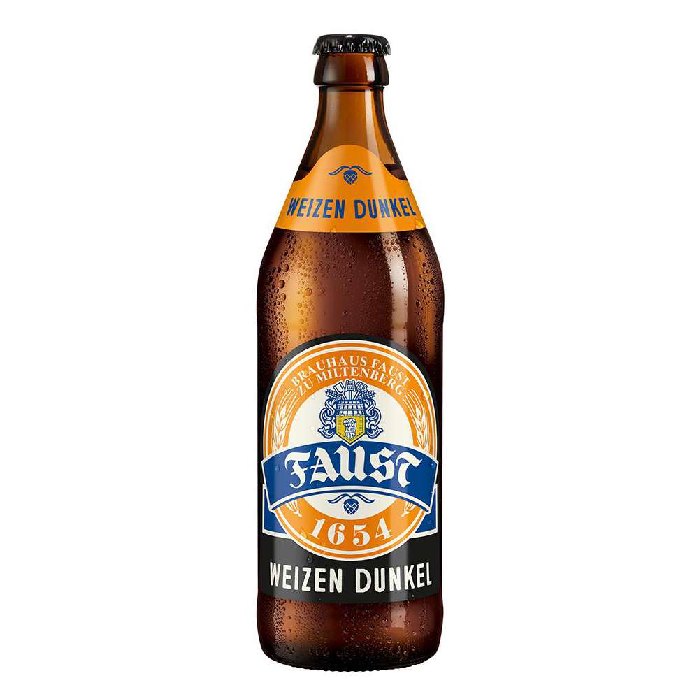 Produktabbildung Faust Weizenbier dunkel