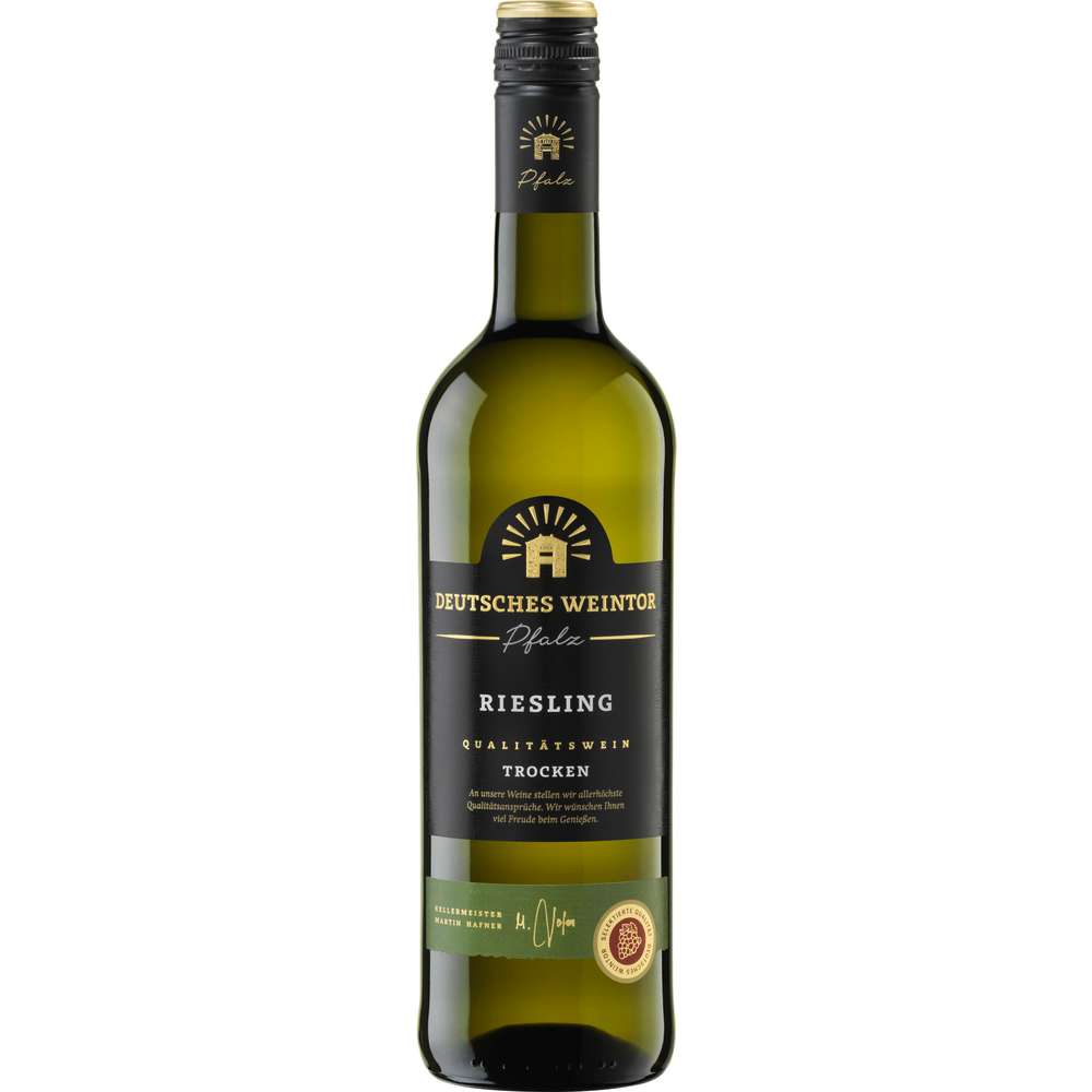 Produktabbildung Deutsches Weintor Riesling Exklusiv-Serie trocken Pfalz DQW, Weißwein