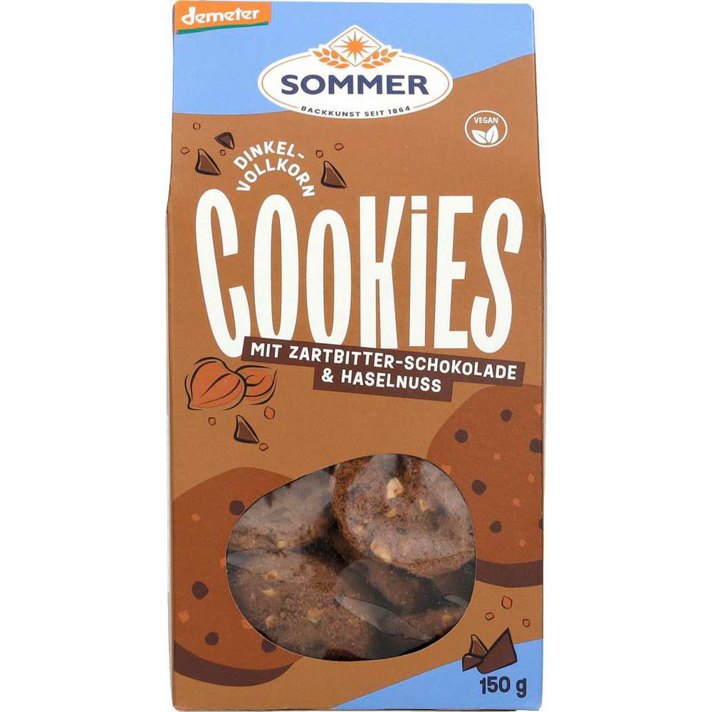Produktabbildung Sommer Demeter Dinkel Schoko Cookies Vollkorn