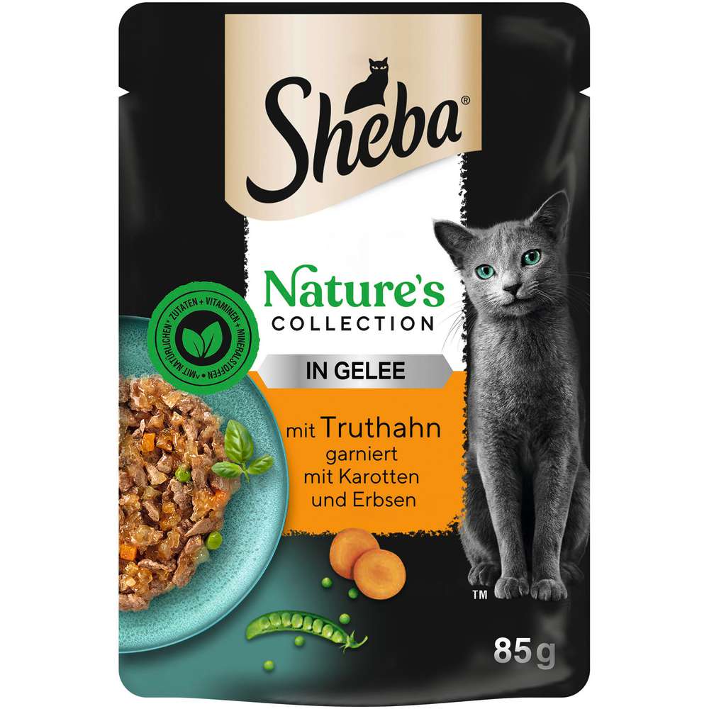 Produktabbildung Sheba Katzen-Nassfutter Nature´s, Truthahn/Gelee