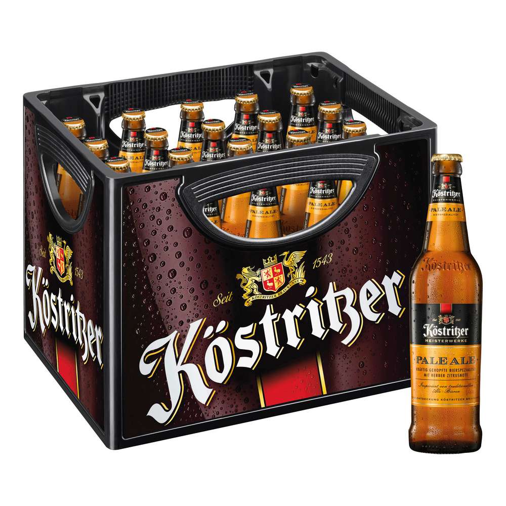 Produktabbildung Köstritzer Pale Ale Craft Beer 7% (20x 0,500 Liter)