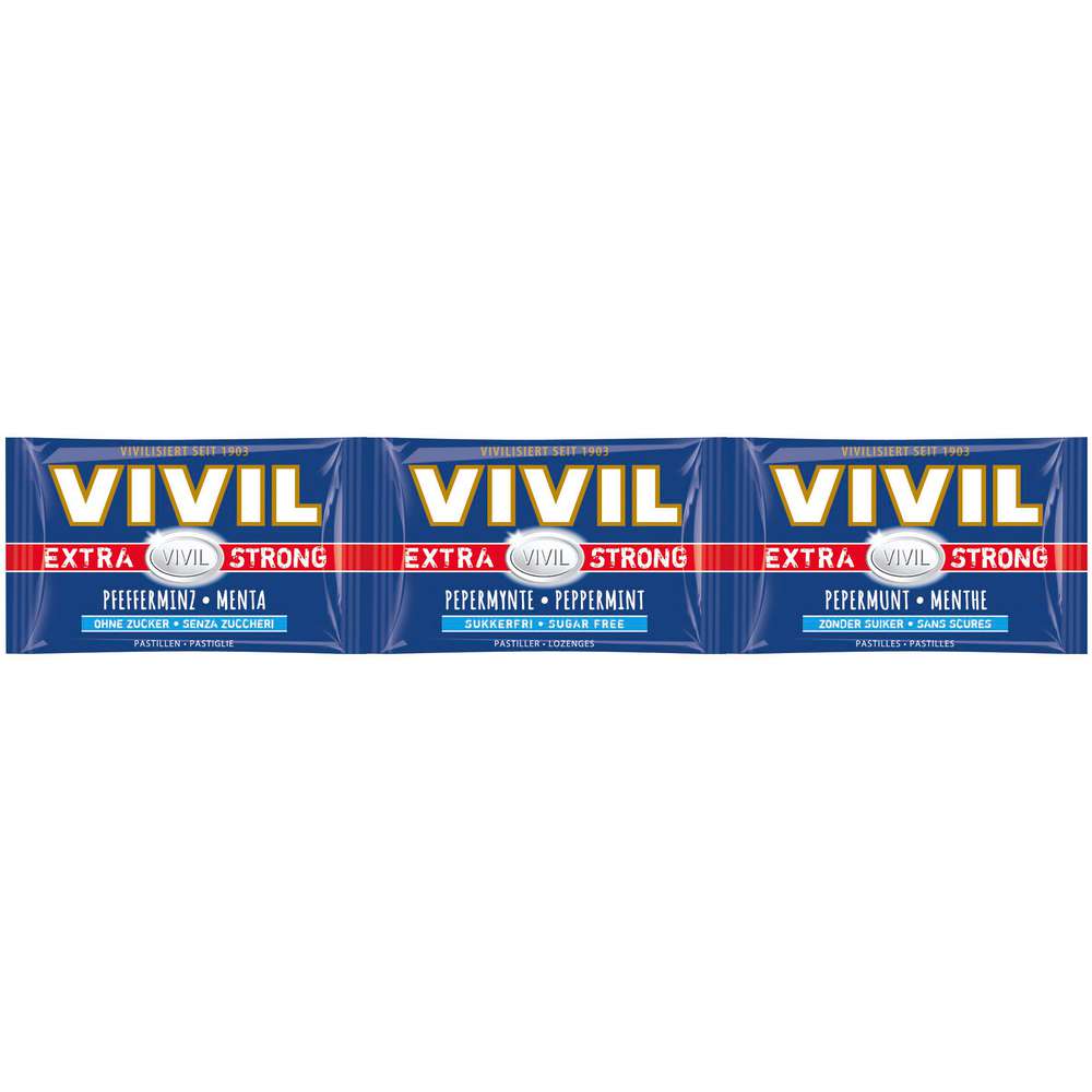 Produktabbildung Vivil Friendship Pastillen Pfefferminz, ohne Zucker