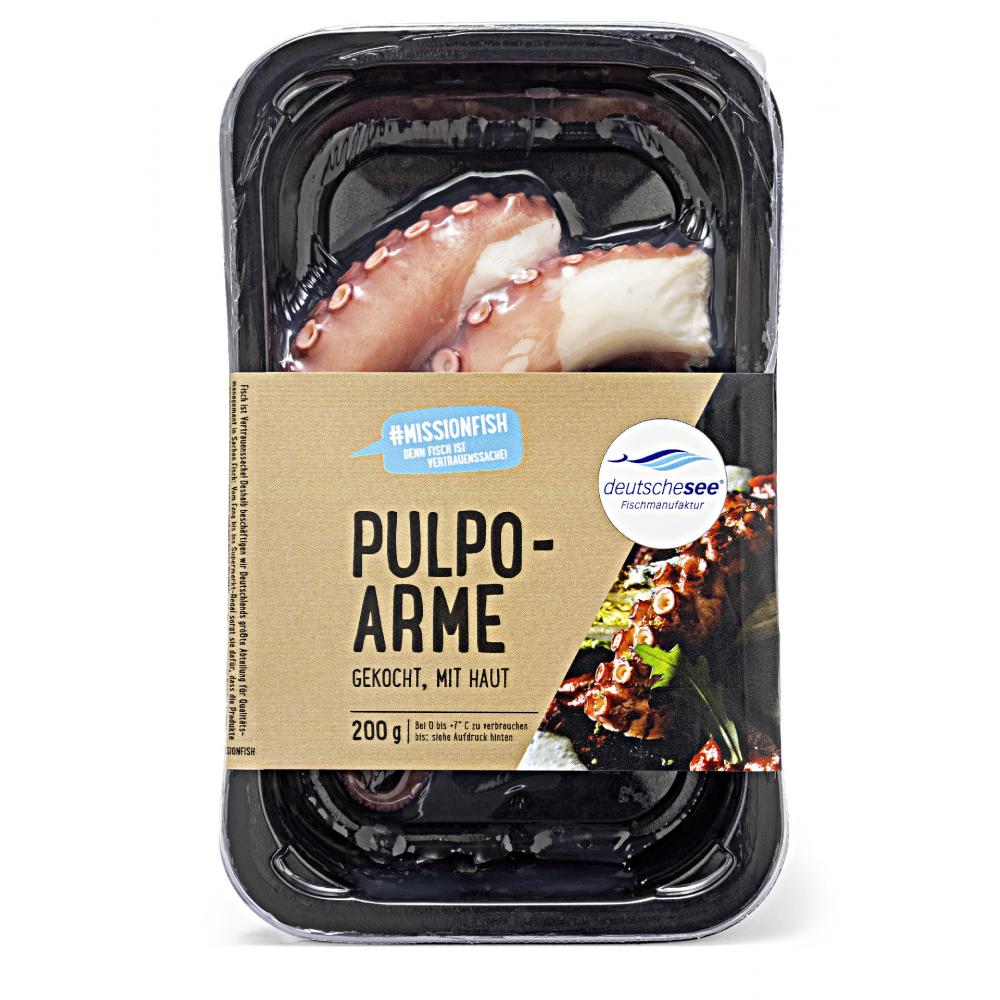 Produktabbildung keine Marke Deutsche See Pulpoarme, 200 g