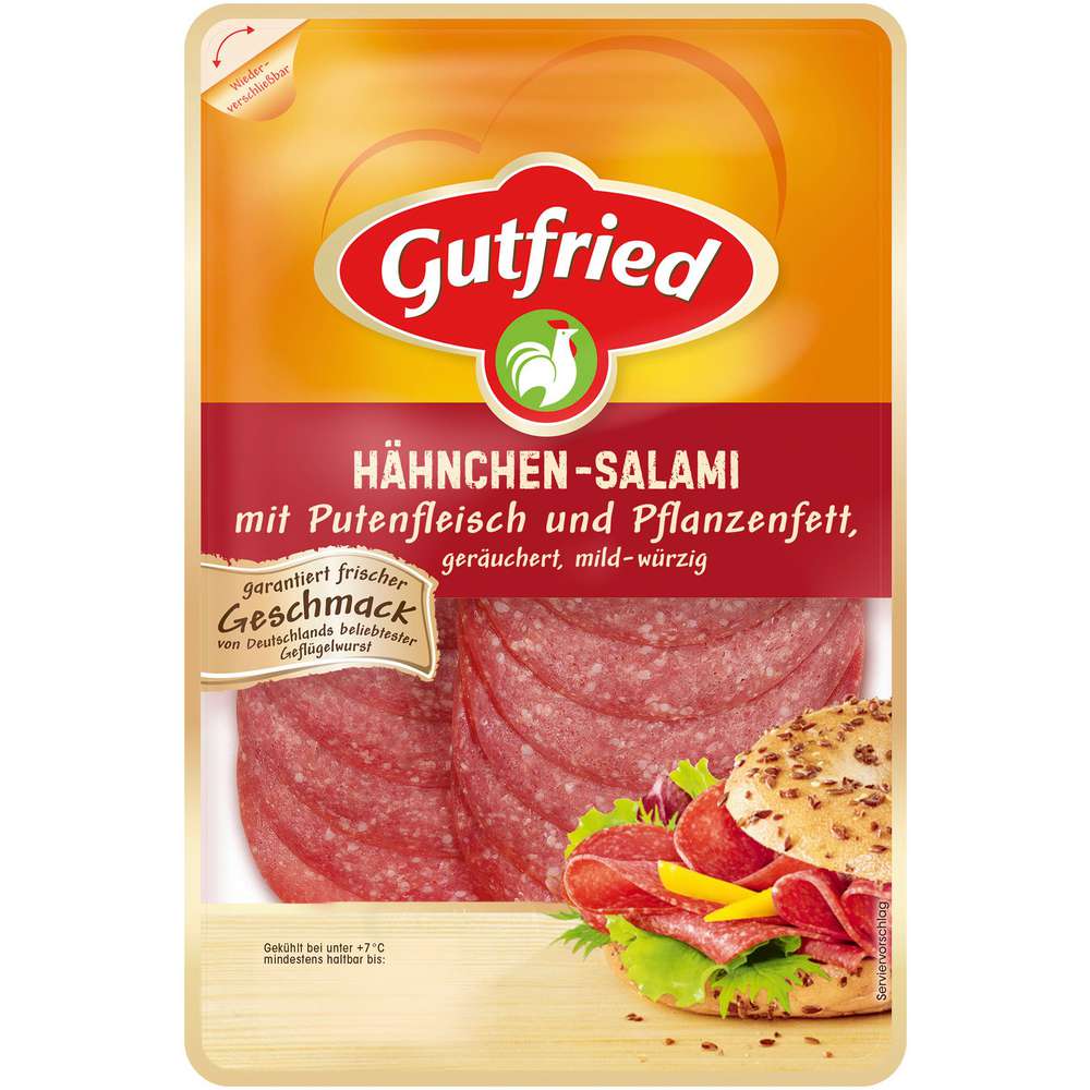 Produktabbildung Gutfried Hähnchen Salami