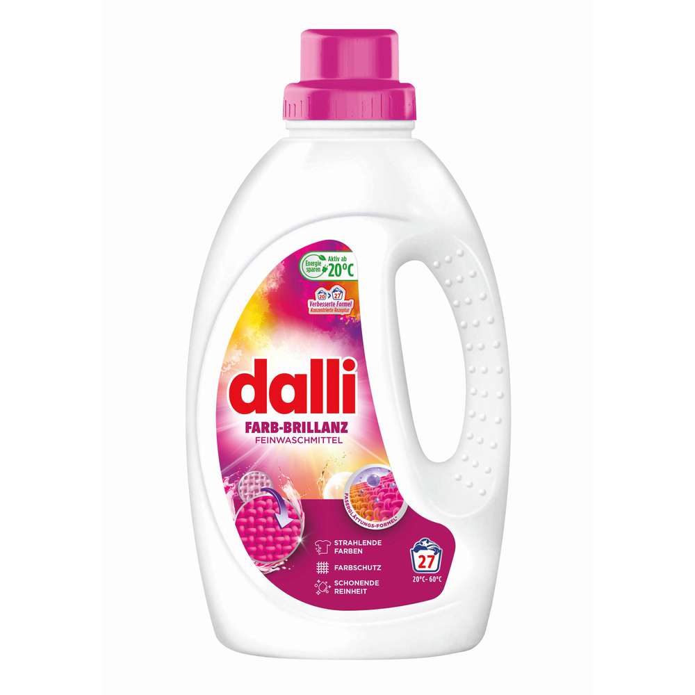Produktabbildung Dalli Fein-Waschmittel, flüssig, Farbbrillianz