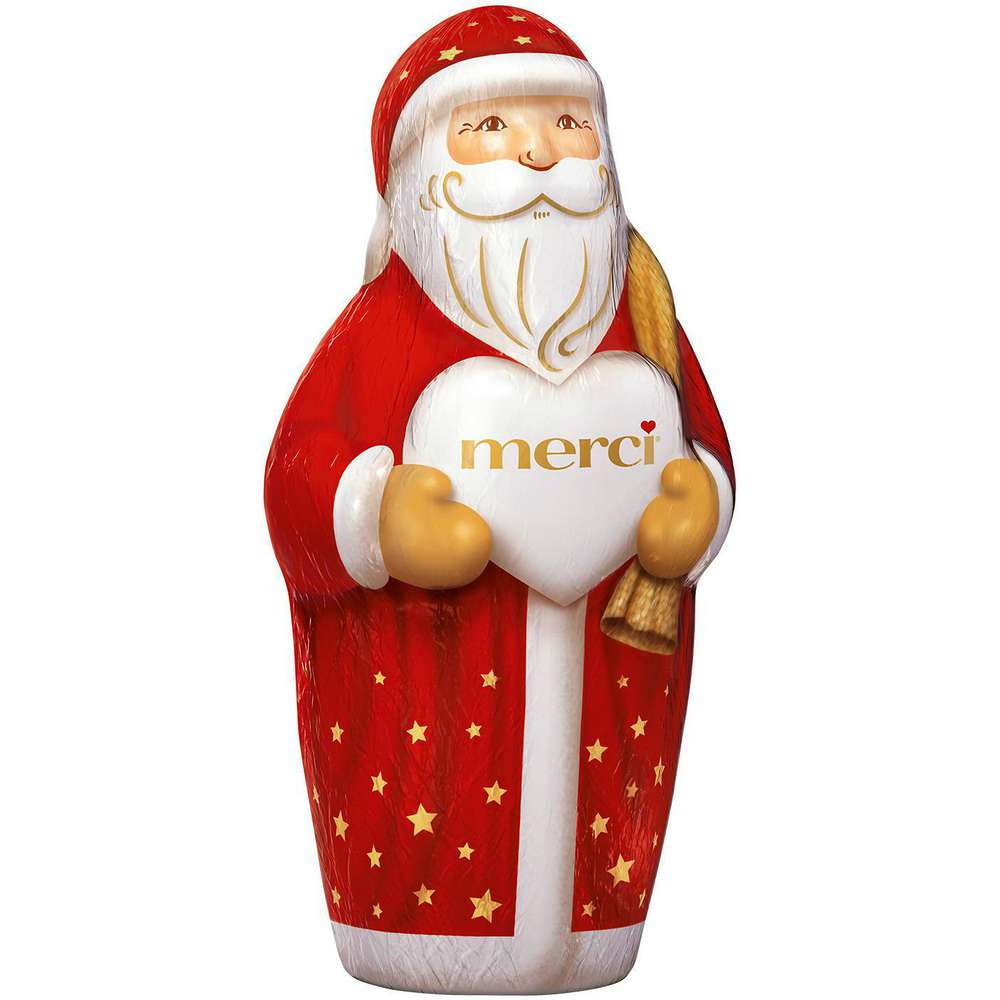 Produktabbildung Merci Schokoladen-Weihnachtsmann
