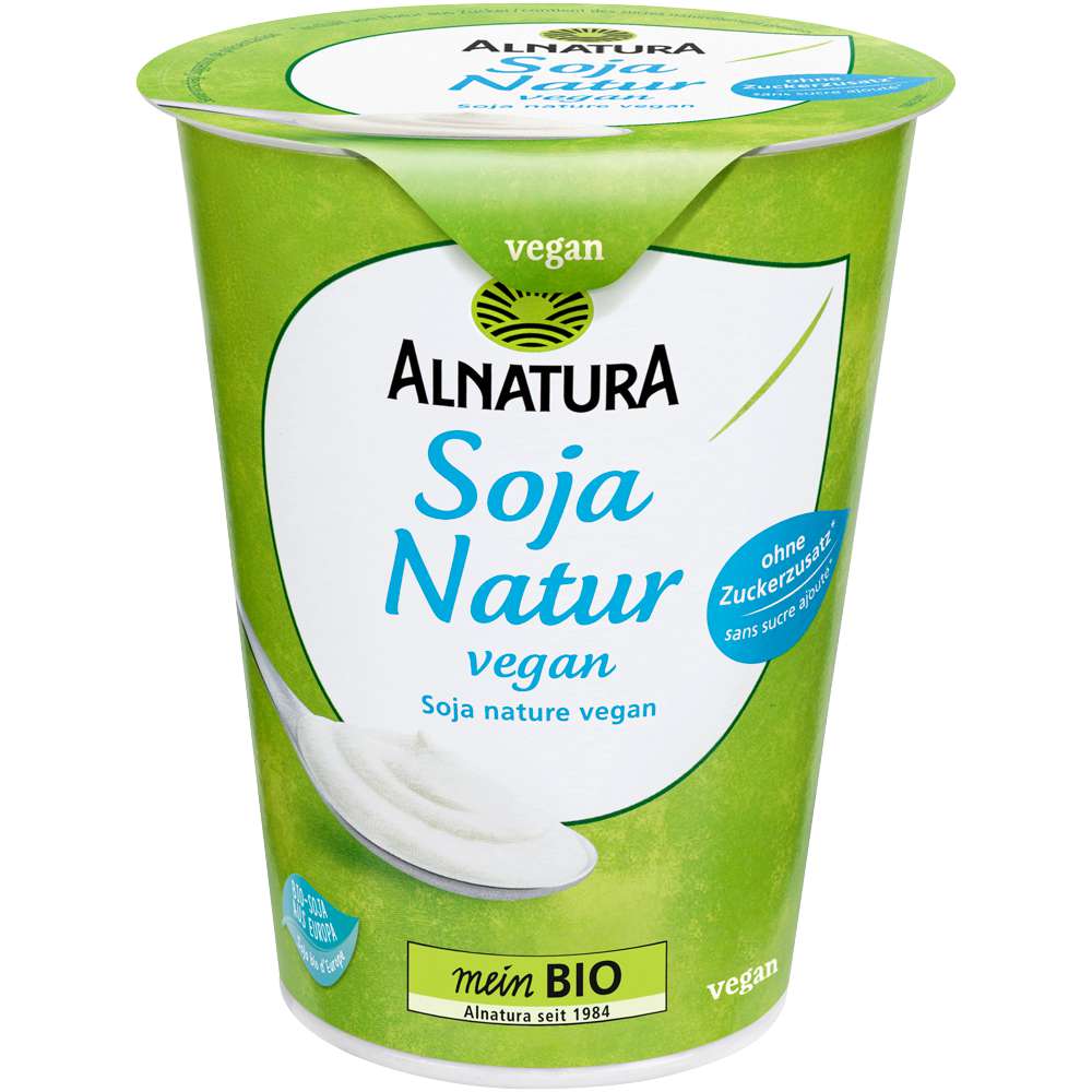 Produktabbildung Alnatura Soja Joghurtalternative Natur, laktosefrei