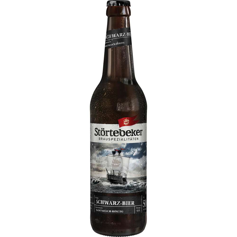 Produktabbildung Störtebeker Schwarzbier 5%