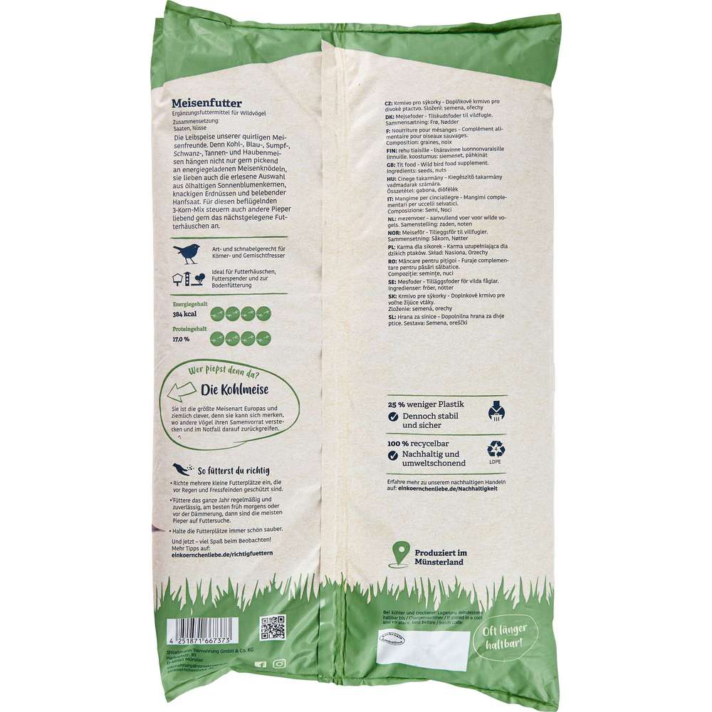 Produktabbildung elles Meisenfutter, 3-Korn-Mix