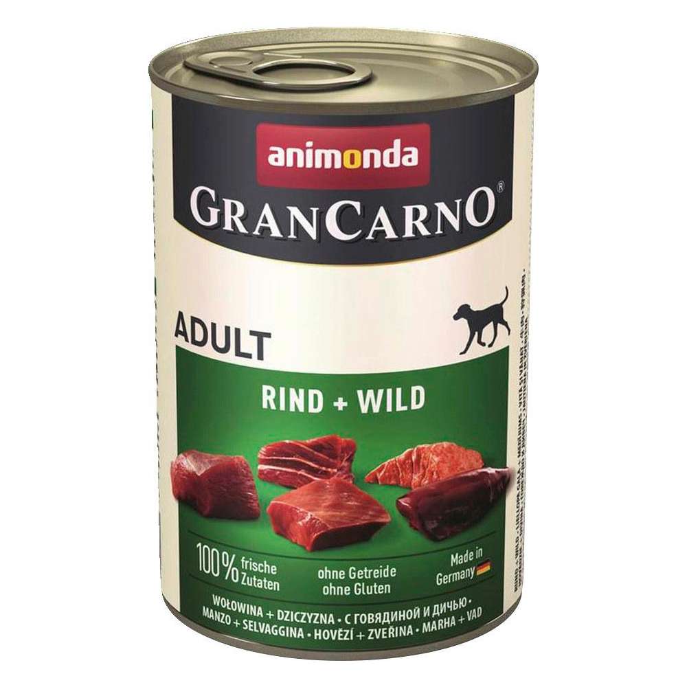 Produktabbildung animonda Hunde-Nassfutter Gran Carno Adult, Rind-Wild