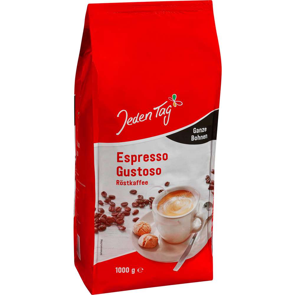 Produktabbildung Jeden Tag Espresso Gustoso ganze Bohne