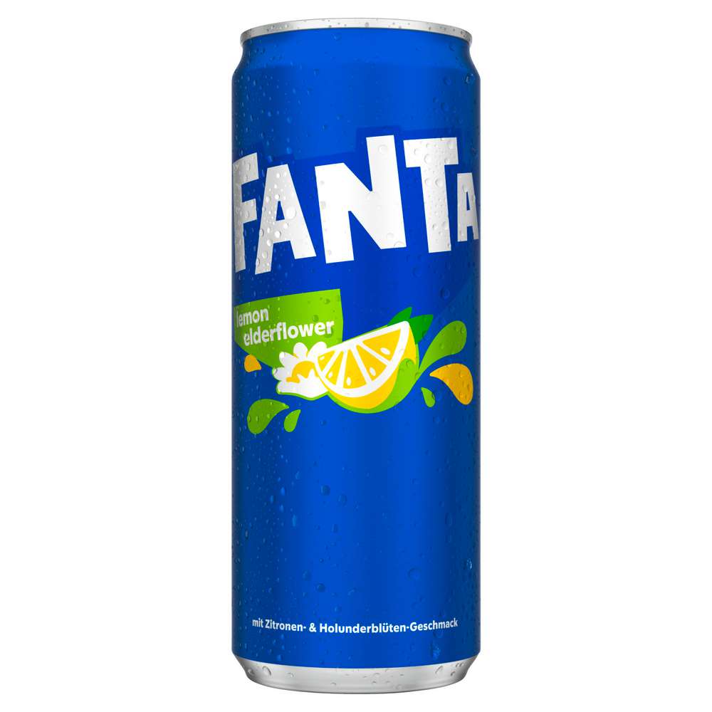 Produktabbildung Fanta Lemon & Elderflower Limonade