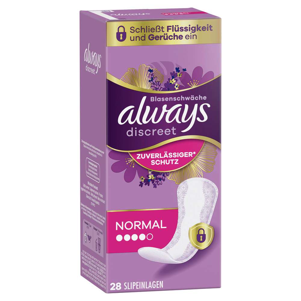 Produktabbildung Always Discreet Inkontinenzeinlagen Normal