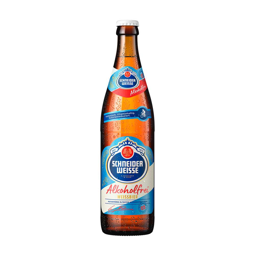 Produktabbildung Schneider Weisse Weißbier, Alkoholfrei