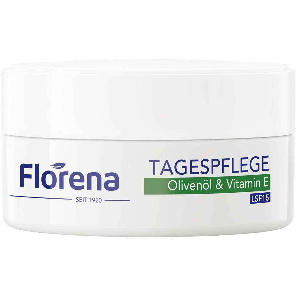 Produktabbildung Florena Tagespflege Olivenöl & Vitamin E LSF15